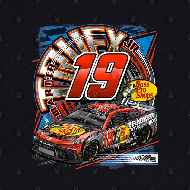 Martin Truex Jr. Navy Car by ganisfarhan